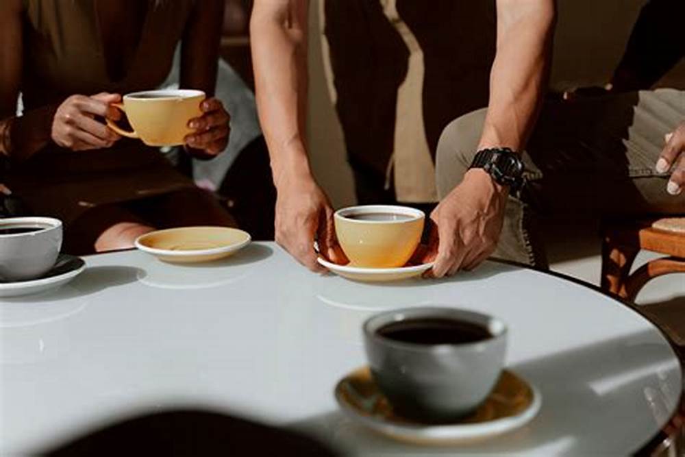 an image of cups on coffee on a table