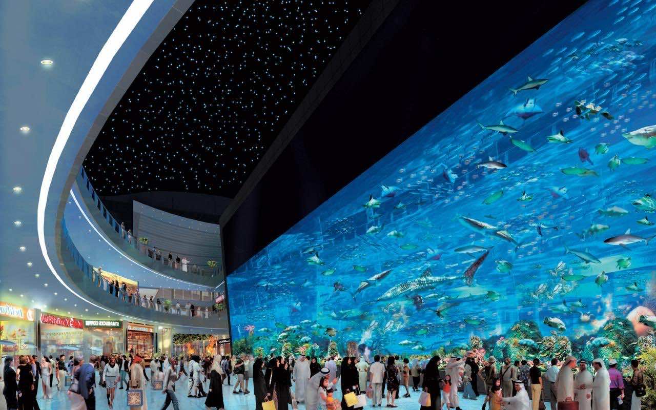 aquarium in dubai mall